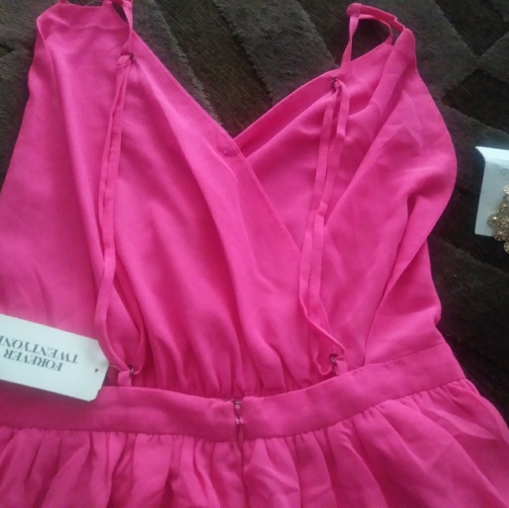 Hot Pink Dress - Picture 4 of 4